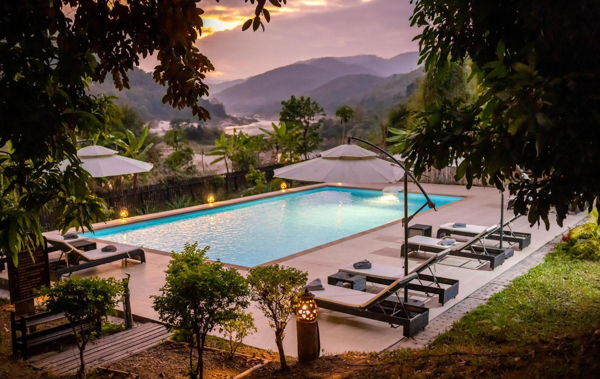 The Sanctuary Pakbeng Lodge ภายนอก รูปภาพ
